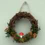 Nature Inspired Mini Dried Flower Wreath, thumbnail 4 of 6