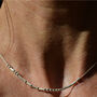 50th Birthday Personalised Morse Code Necklace Gift, thumbnail 9 of 12