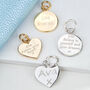 Personalised Bag Disc Charm, thumbnail 1 of 8