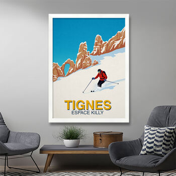 Tignes Ski Resort Poster, 3 of 7