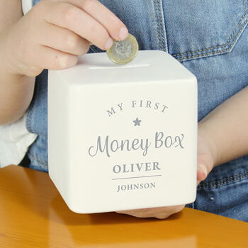 Personalised My First Money Box, 4 of 6
