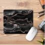 Personalised Black Rose Gold Mouse Mat, thumbnail 2 of 5