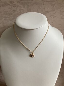 Gold Elephant Pendant Necklace, 4 of 7