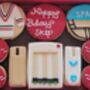 Personalised Cricket Biscuit Tin, thumbnail 9 of 9