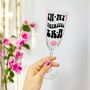 In My Thirties Era Champagne Glass 30th Birthday Gift, thumbnail 1 of 4