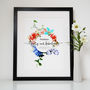 Personalised 40th/ 50th And Fabulous Birthday Print, thumbnail 7 of 8