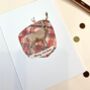 Oh Deer Christmas Cards Pack Of Five, thumbnail 1 of 4