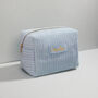 Personalised Soft Velvet Makeup Cosmetic Toiletry Bag, thumbnail 4 of 8
