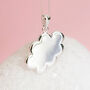 Personalised Sterling Silver Cloud Necklace, thumbnail 3 of 11