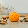 Autumn Orange Pumpkin Candle Halloween Gifts Autumn Candles, thumbnail 4 of 10