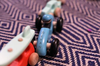 Personalised Wooden Racing Car For Kids, 7 of 7