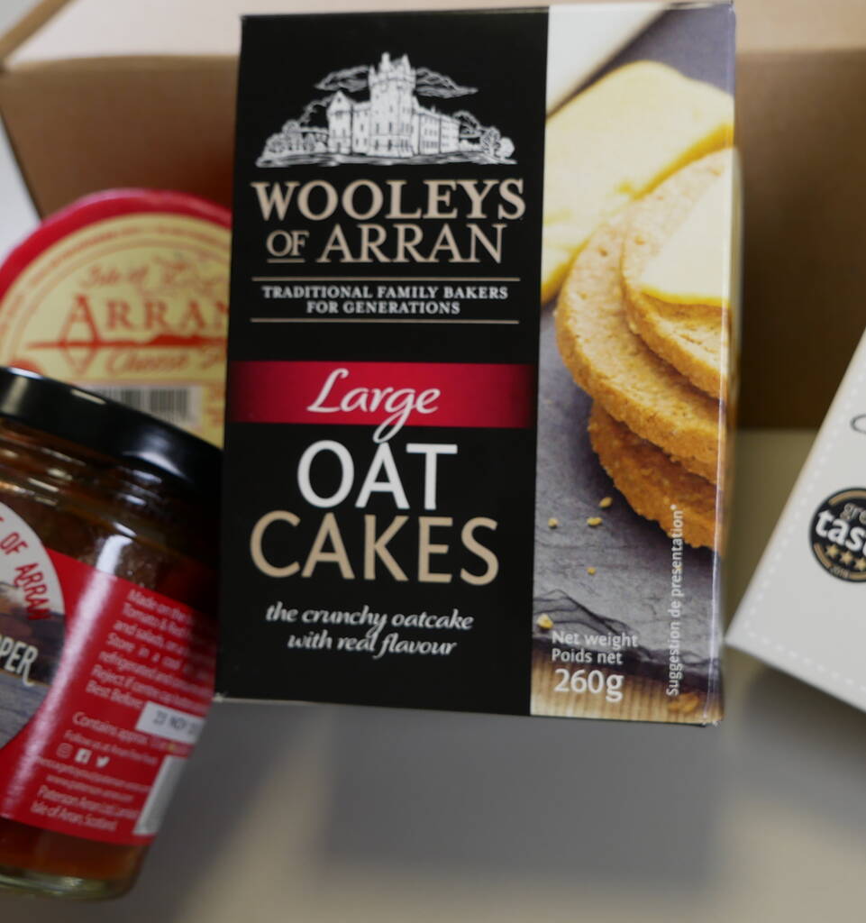 Scottish Cheese Food Gift Box Hamper By sprEHd