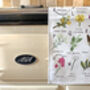 A Z Of Wildflowers Tea Towel, thumbnail 4 of 5