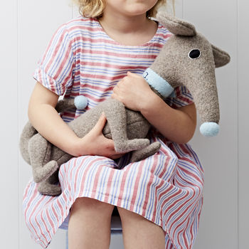 Dachshund Soft Toy Personalised And Handmade, 2 of 8