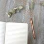 Hydrangea Pure A5 Lined Notebook, thumbnail 5 of 5