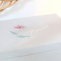 Personalised Flower Jewellery Box With Pull Drawers, thumbnail 3 of 4