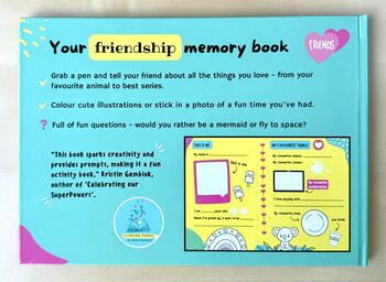 My Friendship Keepsake And Activity Book For Children, 2 of 9