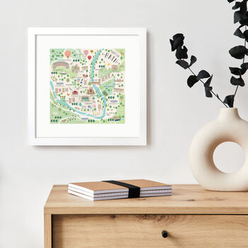 Map Of Bath Print By Hilary Yafai, 2 of 8