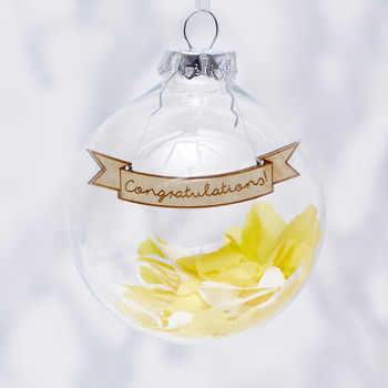 Personalised Confetti Bauble, 7 of 11