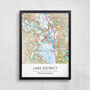 Favourite UK Location Personalised Map Print, thumbnail 9 of 9
