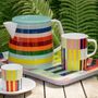 Coffee Or Tea Mug In Fine Porcelain Multicoloured, thumbnail 1 of 10