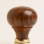 Set Of Two Plain Rosewood Door Knobs, thumbnail 10 of 10