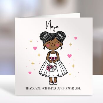Flower Girl Card, 3 of 6