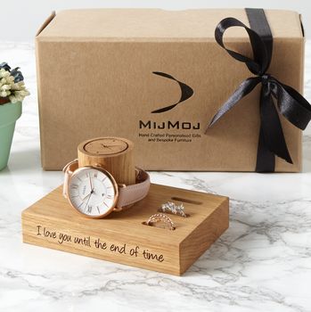 Personalised Ladies Ring And Watch Stand, 6 of 9