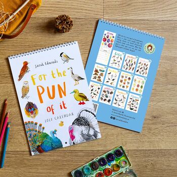 2027 'For The Pun Of It' Wall Calendar UK Edition, 3 of 4