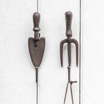 A Pair Of Cute Garden Storage Hooks, 3 of 3