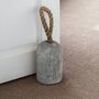 Concrete And Rope Door Stop, thumbnail 1 of 1