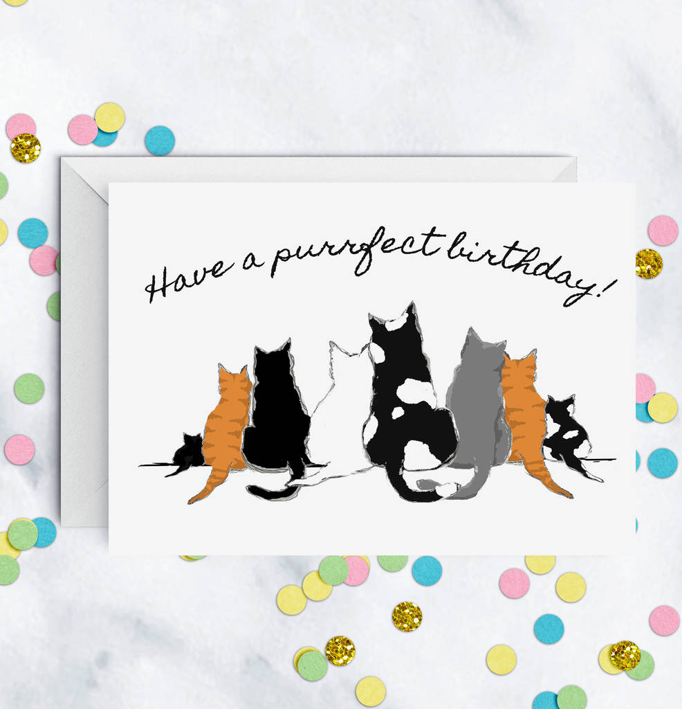 Laser Cut Cat Birthday Card: A Purrfect Way to Celebrate