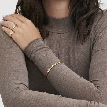 English Rose Gold Bangle, 2 of 9