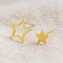 Mismatched Star Stud Earrings, thumbnail 9 of 9