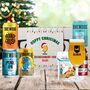 Personalised Brewdog Happy Christmas Craft Beer Gift Set With Glass And Snack, thumbnail 1 of 4