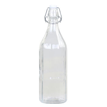 Traditional Glass Bottle With Stopper, 2 of 2