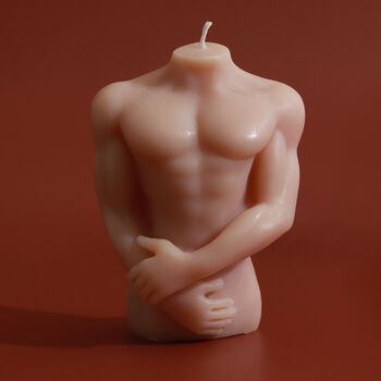 G Decor Male Torso And Crouching Female Candles, 5 of 5