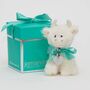 Christmas Mini Highland Cream Coo Cow, Gift Boxed, thumbnail 1 of 6