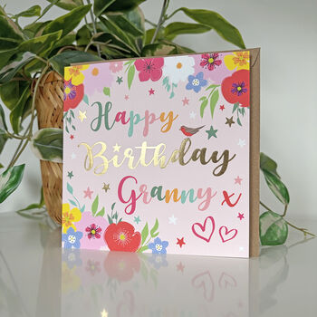 Superstar Granny Birthday Card, 2 of 3