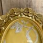 Gold Oval Butterfly Style Photo Picture Frame Holder 6x4 Freestanding, thumbnail 4 of 7