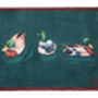 Hug Rug Swimming Ducks Teal, thumbnail 1 of 3