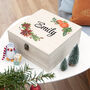 Personalised Festive Garland Christmas Eve Box, thumbnail 1 of 12