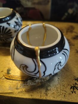 Set Of Kintsugi Pots, 2 of 4