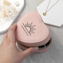 Sunset Pink Heart Jewellery Case, thumbnail 6 of 10