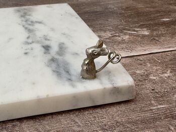 Mouse Figure Marble Cheese Board, 3 of 4