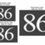 Personalised Slate House Number Signs, thumbnail 5 of 11