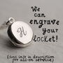 Personalised Sterling Silver Locket Necklace, thumbnail 6 of 11