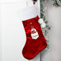 Personalised Gonk Family Red Stocking Female, thumbnail 2 of 3