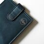 Engraved Vintage Leather Personalised Bifold Wallet, thumbnail 2 of 5