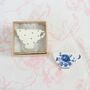 Handmade Tea Cup Brooch ~ Boxed, thumbnail 6 of 7